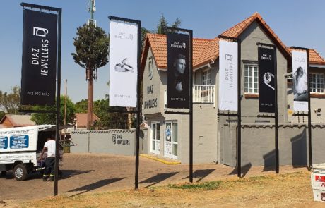 Pole banners pretoria
