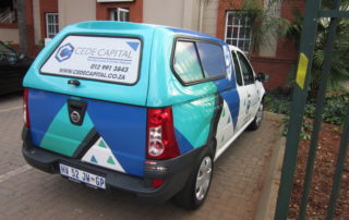 Vehicle branding half wrap pretoria 19
