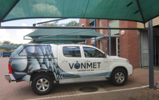 Vehicle branding half wrap pretoria 22