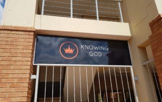 chromadek sign with vinyl and frame pretoria 04